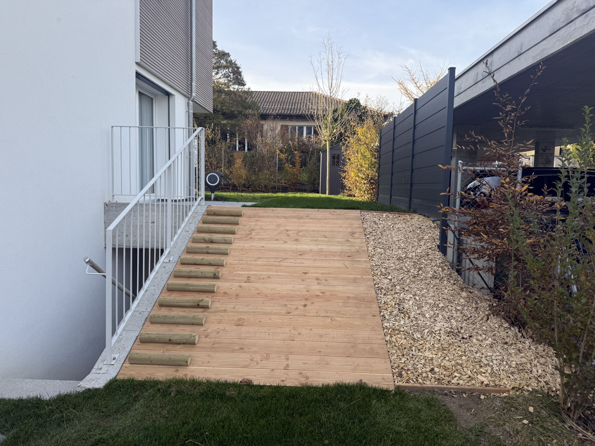 Aménagement d&rsquo;un talus