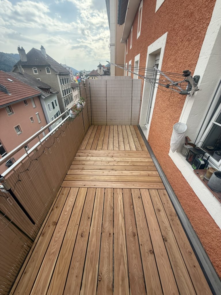 Rénovation d&rsquo;une terrasse